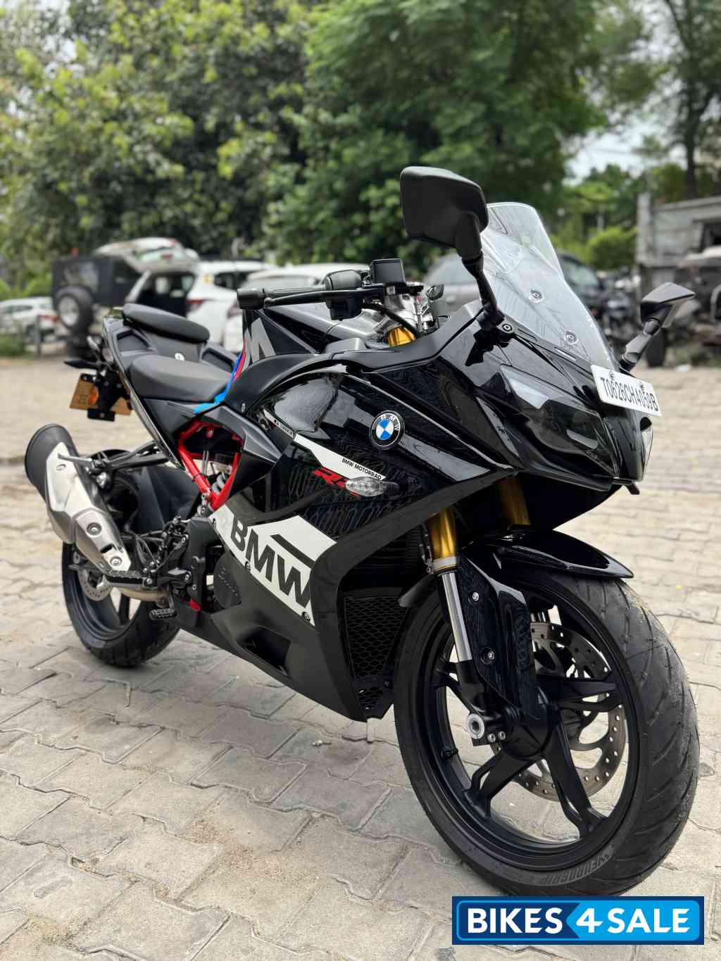 Black BMW G 310 RR