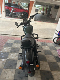 Olive Green Yezdi Roadster Dark