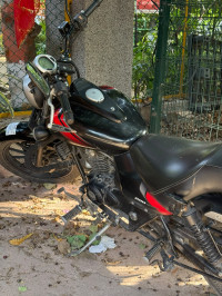 Black And Red Bajaj Avenger Street 220