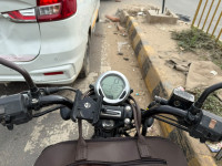 Black And Red Bajaj Avenger Street 220