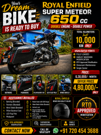 Royal Enfield Super Meteor 650 2024 Model