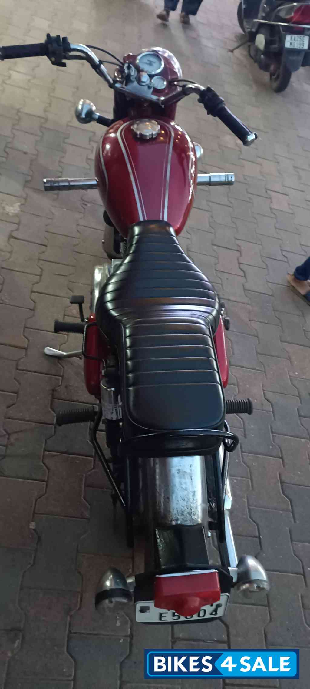 Candy Red Royal Enfield Bullet Standard 350