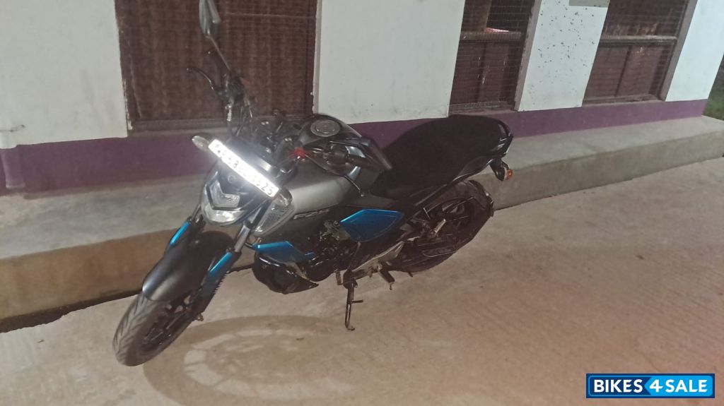 Grey And Sea Green Yamaha FZ FI V3 BS6