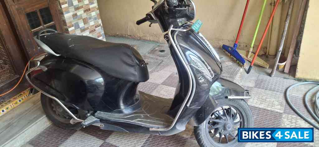 Black Bajaj Chetak Electric Black Bajaj Chetak Electric