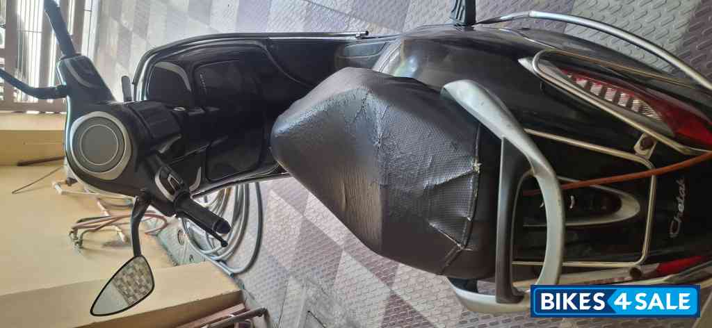 Black Bajaj Chetak Electric Black Bajaj Chetak Electric