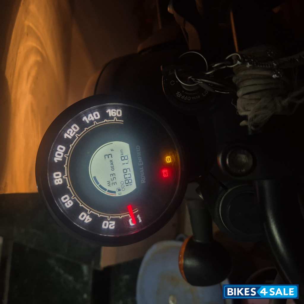 Rebel Blue Royal Enfield Hunter 350 Metro