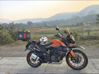 Orange KTM 390 Adventure