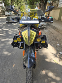 Orange KTM 390 Adventure