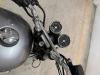 Silver Royal Enfield Interceptor 650 Twin