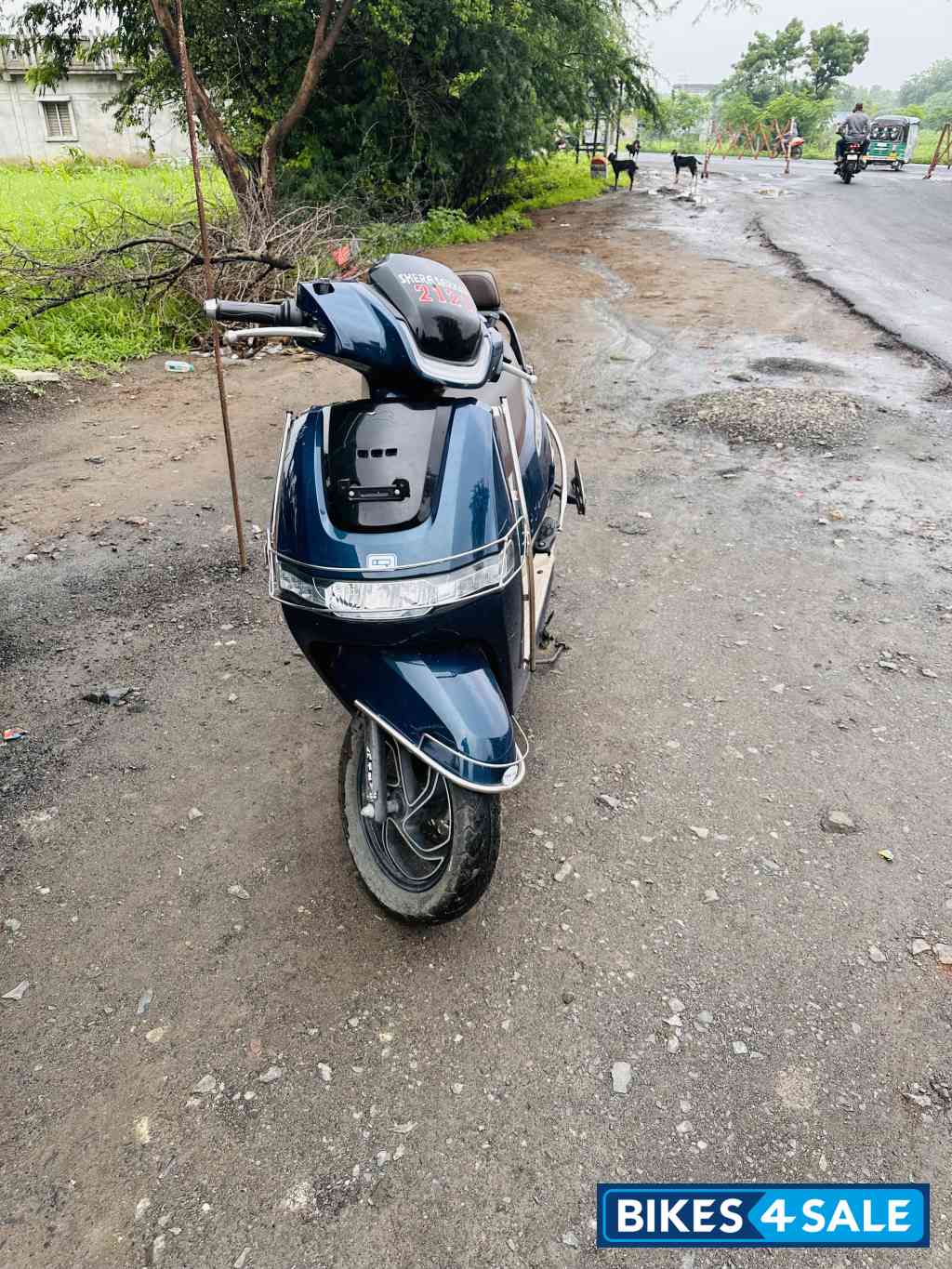 Blue TVS iQube 3.5kWh 2025