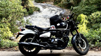 Stencil White Royal Enfield Shotgun 650
