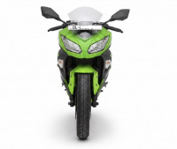 Lime Green Kawasaki Ninja 300 BS6