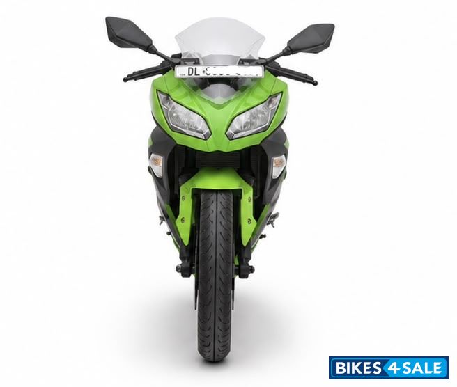 Lime Green Kawasaki Ninja 300 BS6 Lime Green Kawasaki Ninja 300 BS6