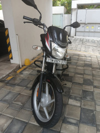 Black Bajaj Platina 100 ES BS6