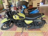 Outlaw Olive Yezdi Scrambler Single Tone