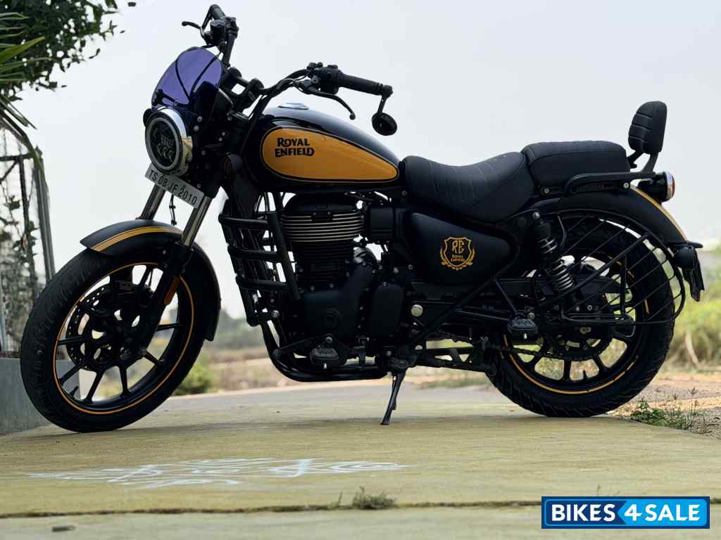 Fireball Yellow Royal Enfield Meteor 350 Fireball