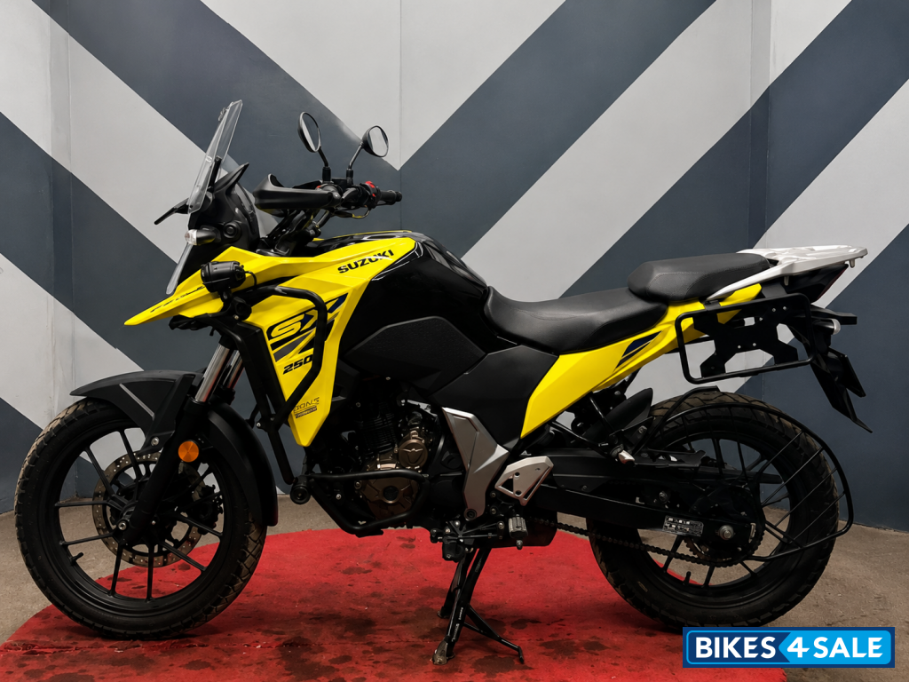 Yellow Suzuki V-Strom 250