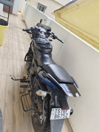 Black And Blue Bajaj Pulsar 150 Twin Disc BS6