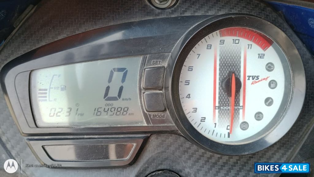Blue TVS Apache RTR 160 Blue TVS Apache RTR 160