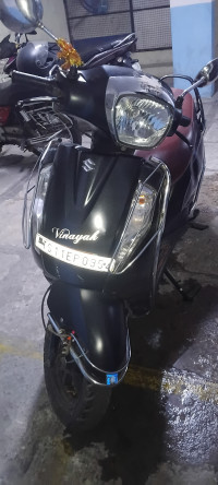 Black With Brown Seat Suzuki Access 125