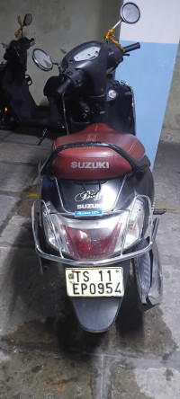 Black With Brown Seat Suzuki Access 125
