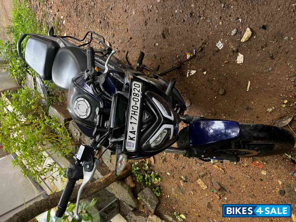 Blazing Blue TVS Raider Split Seat