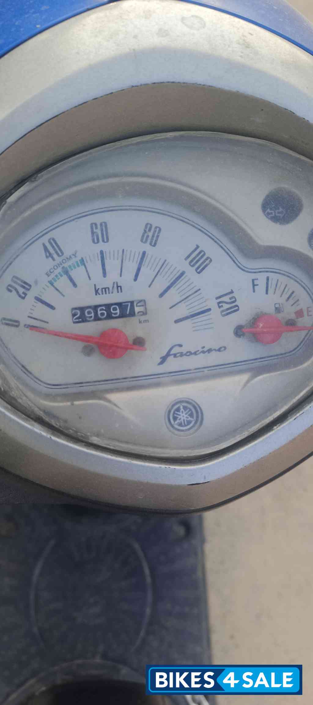 Blue Yamaha Fascino