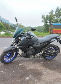 Pastel Grey Yamaha FZ-S FI V3