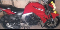 Red Yamaha FZ16