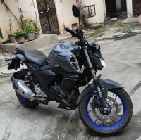 Grey Blue Yamaha FZ-S FI V3