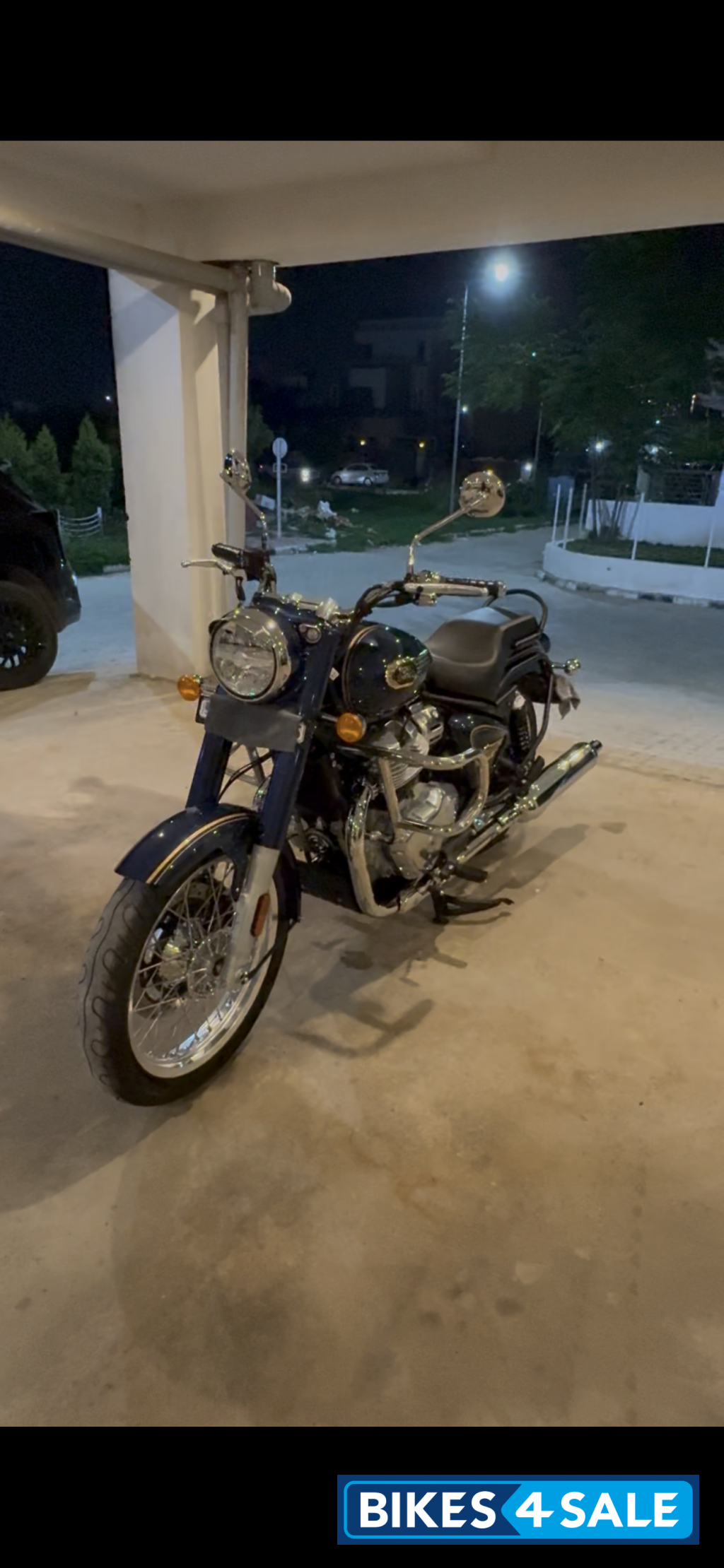 Battleship Blue Royal Enfield Bullet 650