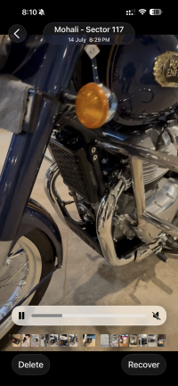 Battleship Blue Royal Enfield Bullet 650