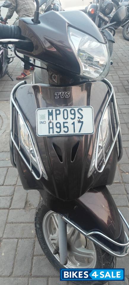 Coffee Brown TVS Wego