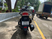 White Suzuki Burgman Street BS6
