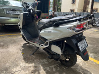 White Suzuki Burgman Street BS6