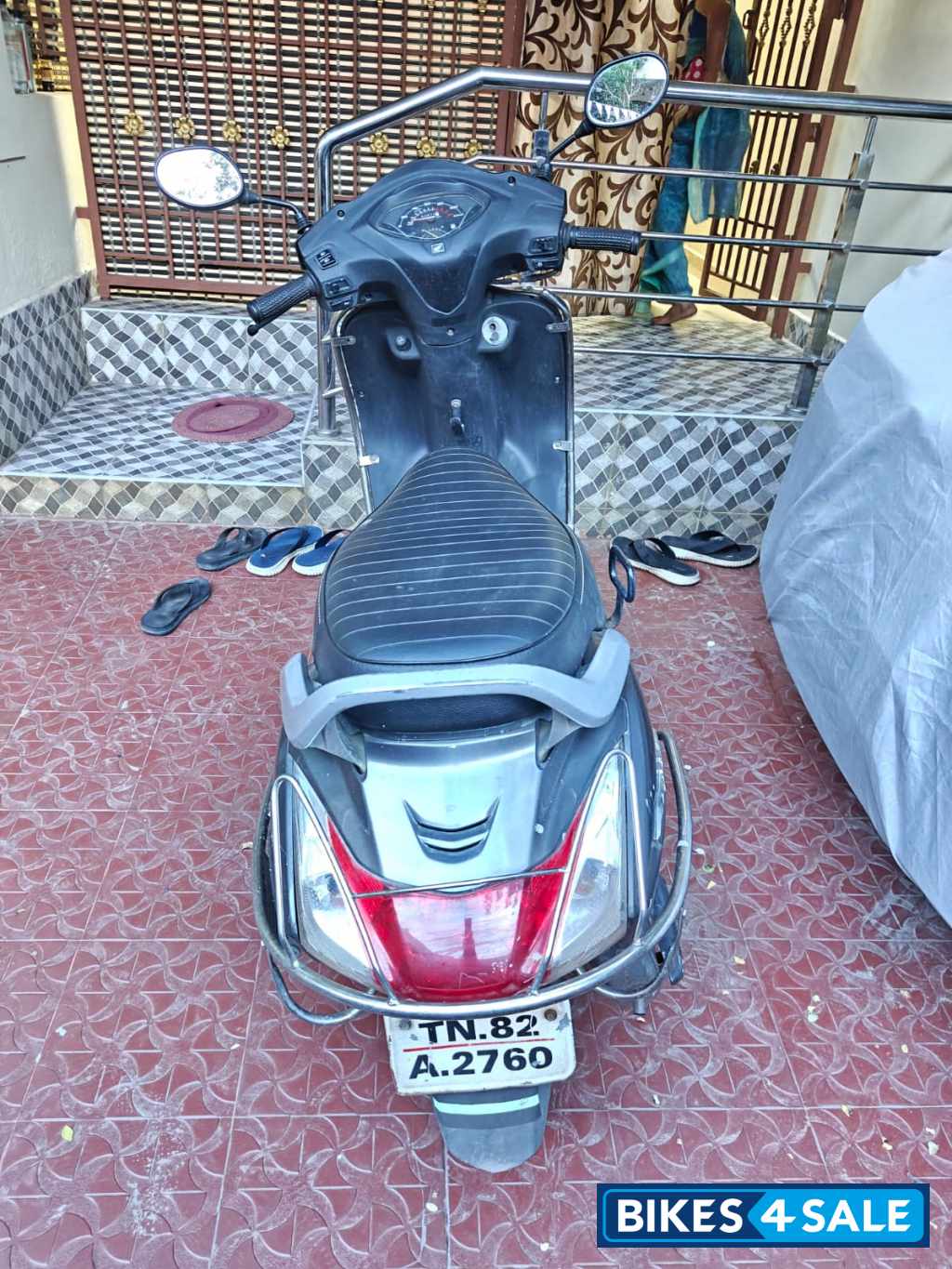 Grey Honda Activa Grey Honda Activa