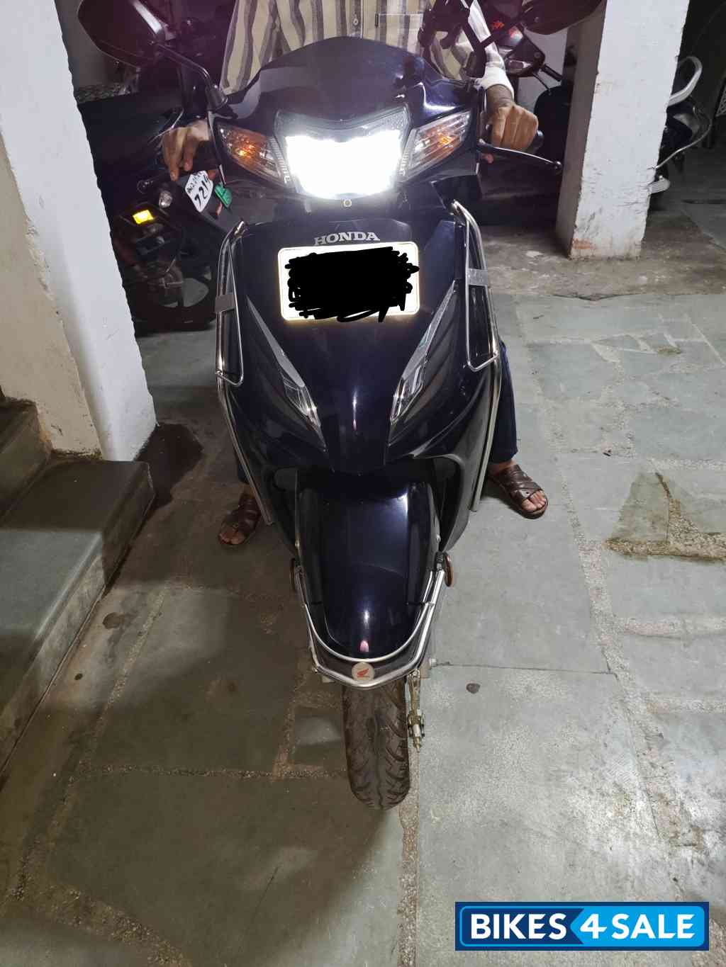 Pearl Siren Blue-a Honda Activa 6G H-smart Pearl Siren Blue-a Honda Activa 6G H-smart
