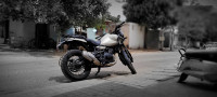 Kamet White Royal Enfield Himalayan 450