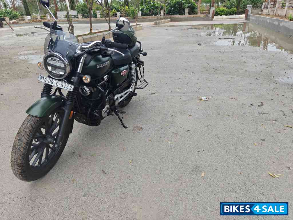 Matte Green Honda Hness CB350 DLX Pro