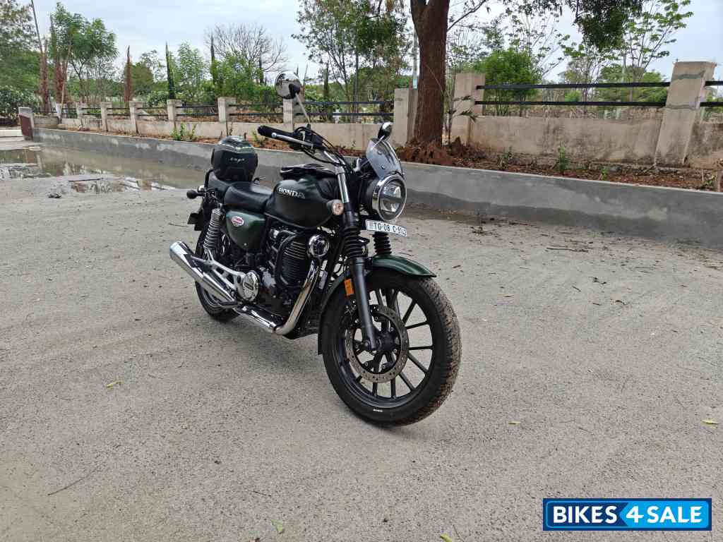 Matte Green Honda Hness CB350 DLX Pro