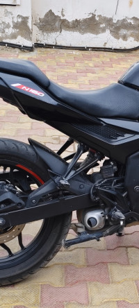 Black Bajaj Pulsar N160 Dual Channel ABS