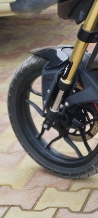 Black Bajaj Pulsar N160 Dual Channel ABS