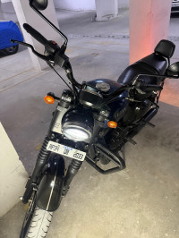 Blue Yezdi Roadster Dark