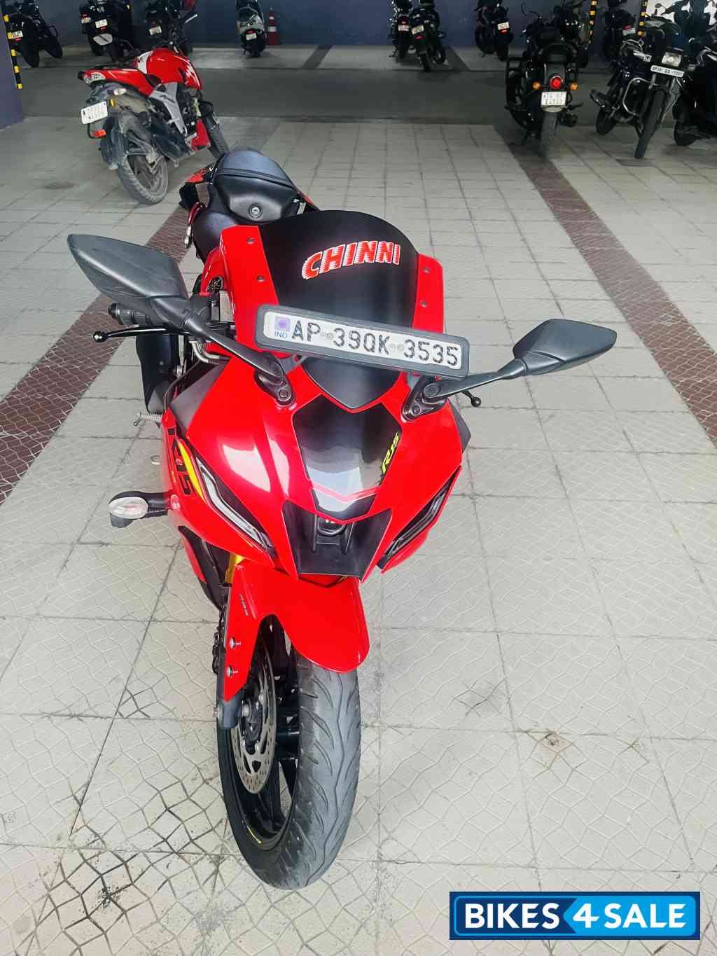 Metallic Red Yamaha R15 V4 Metallic Red Yamaha R15 V4