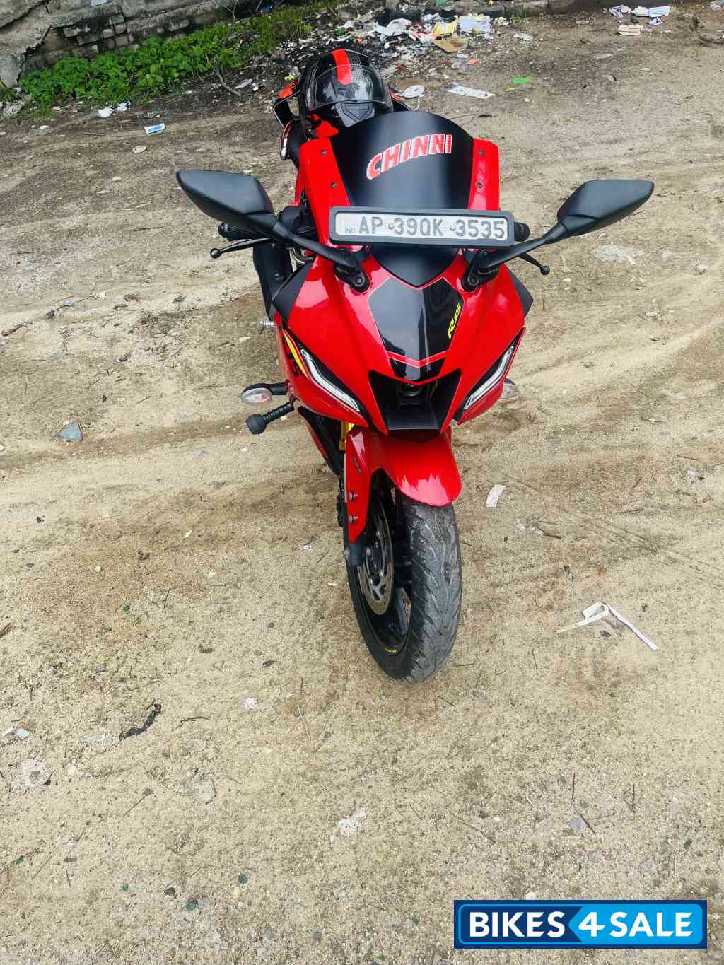 Metallic Red Yamaha R15 V4 Metallic Red Yamaha R15 V4