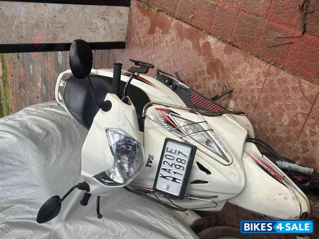 White TVS Wego White TVS Wego