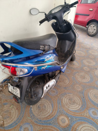 Blue TVS Scooty Pep Plus BS6