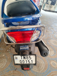 Blue TVS Scooty Pep Plus BS6