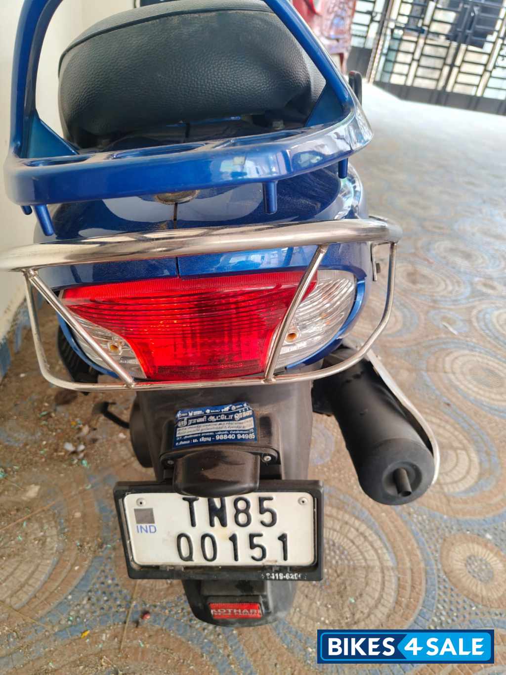 Blue TVS Scooty Pep Plus BS6 Blue TVS Scooty Pep Plus BS6