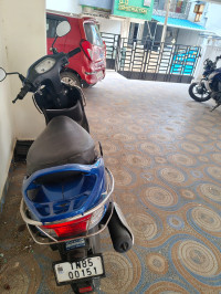 Blue TVS Scooty Pep Plus BS6